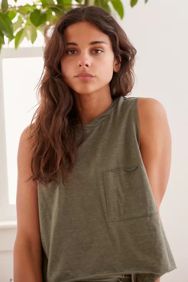 Out From Under Trudy Cropped Muscle Tank Top | Urban Outfitters (US and RoW)