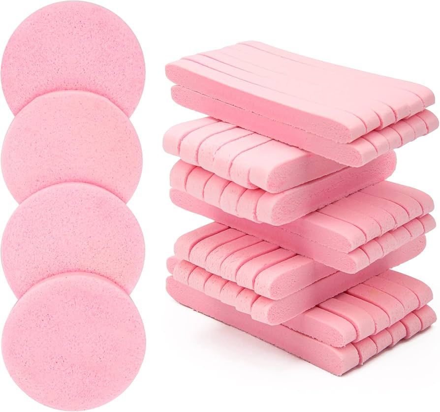 120 Pcs Facial Sponge Compressed, Luxiv Face Cleansing Sponge Estheticians Compressed Makeup Faci... | Amazon (US)