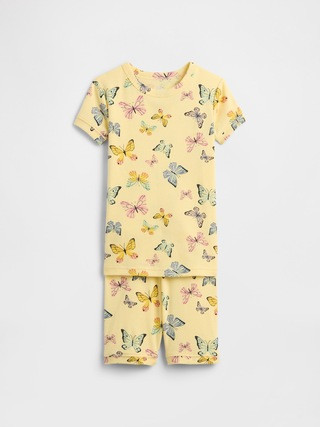 Kids & babyGap 100% Organic Cotton Butterfly PJ Set | Gap Factory