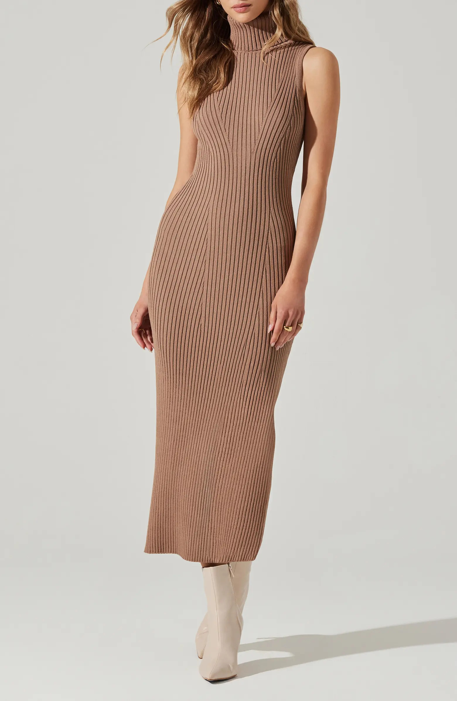 ASTR the Label Channary Rib Midi Sweater Dress | Nordstromrack | Nordstrom Rack