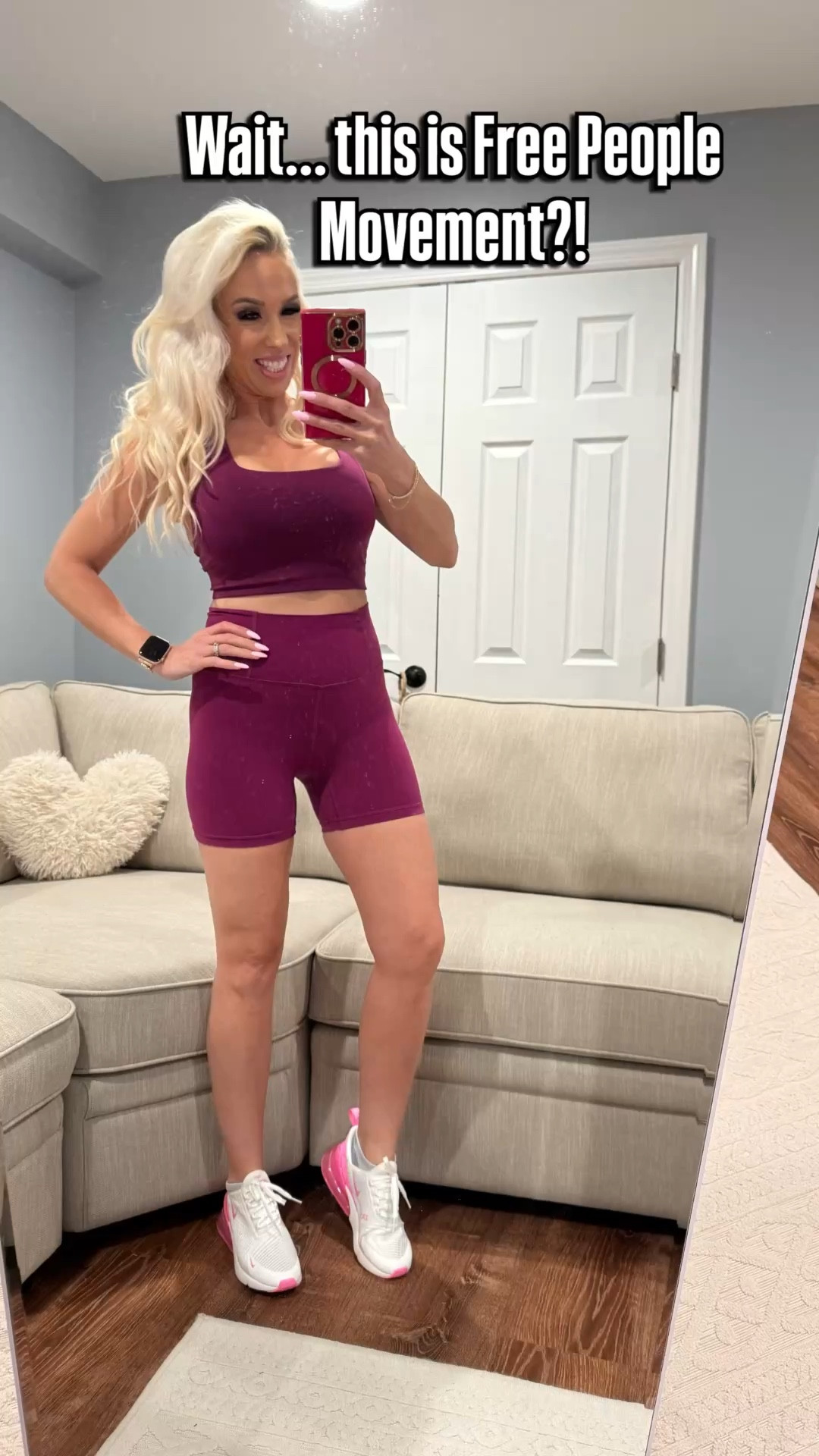 Free People Active set that actually lives up to the hype 🙌
So flattering, holds everything in, and crazy comfortable.
Wearing size XS in shorts and S in top for reference 💗


#LTKActive #LTKootd #LTKmorningroutine