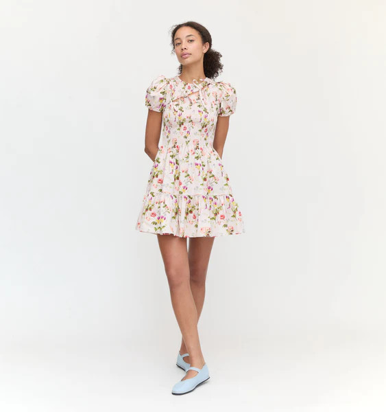 The Gia Mini Nap Dress - Pink Bluebonnet | Hill House Home US