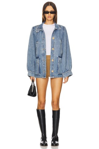 Marceline Jacket in Chloe Wash | Revolve Clothing (Global)