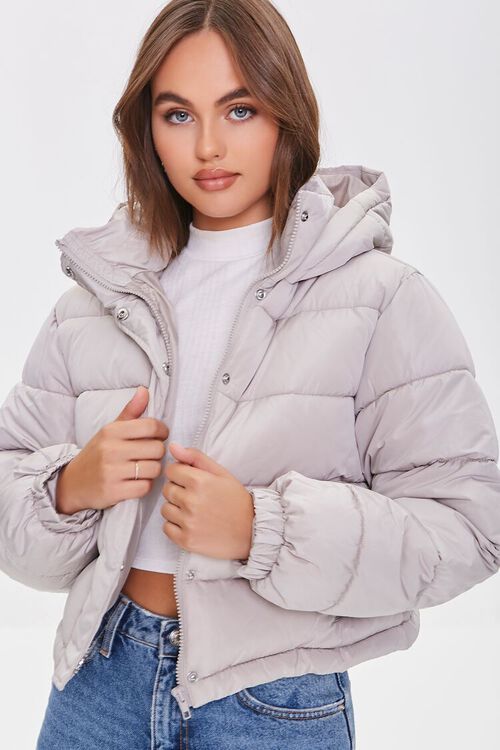 Hooded Puffer Jacket | Forever 21 (US)