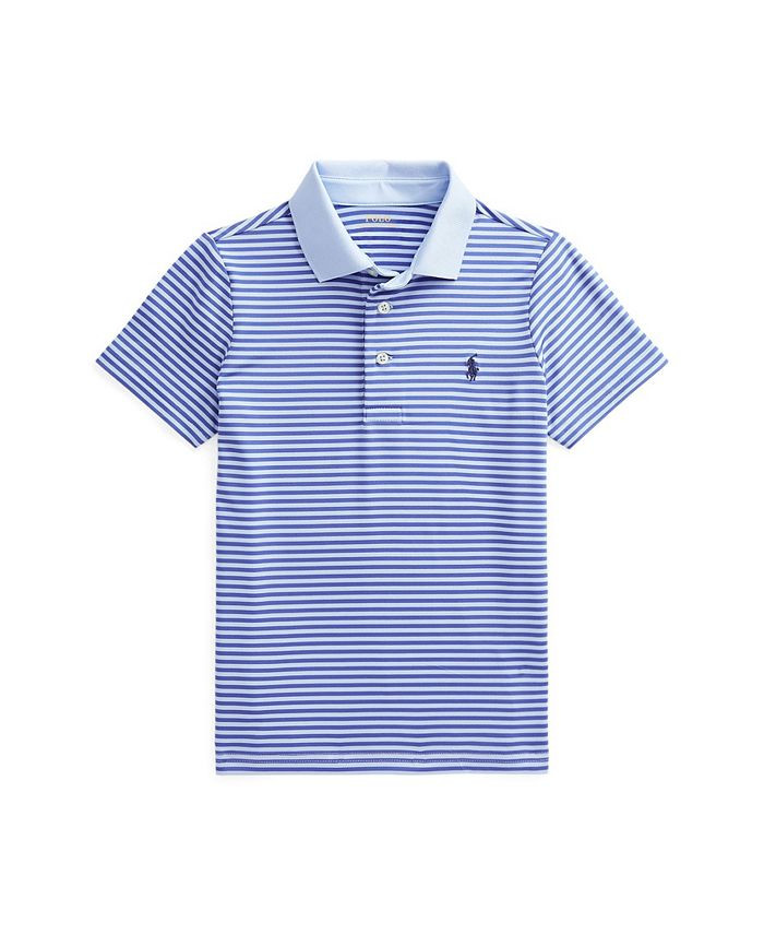 Polo Ralph Lauren Toddler Boys Performance Stretch Jersey Polo Shirt & Reviews - Shirts & Tops - ... | Macys (US)