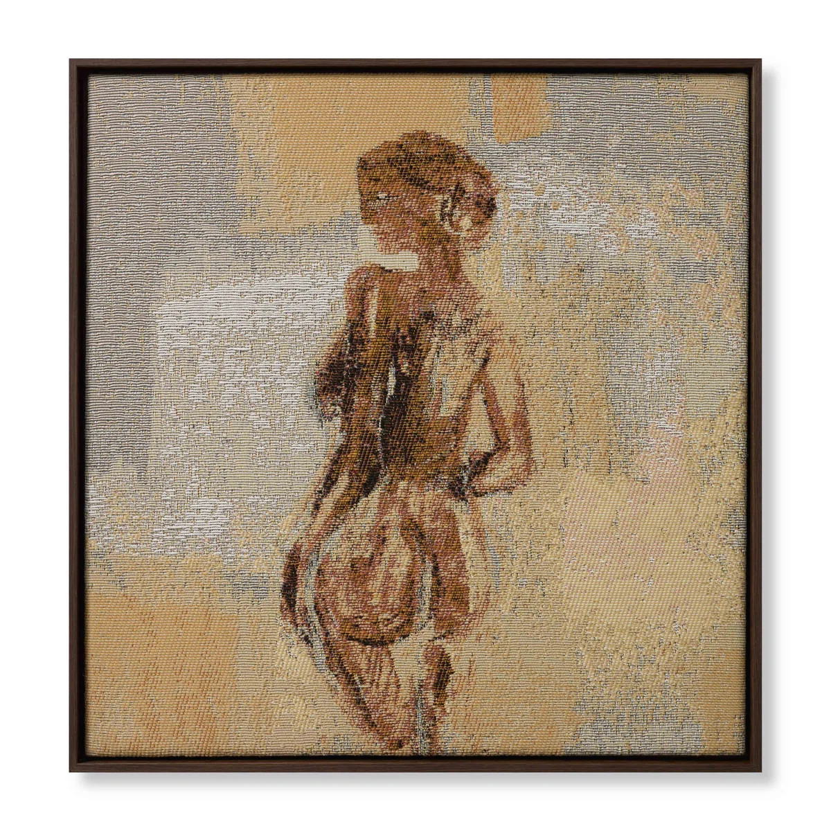 Amber Lewis x Loloi Lori Beige / Grey 2'-9" x 2'-10" Wall Art | Wayfair North America