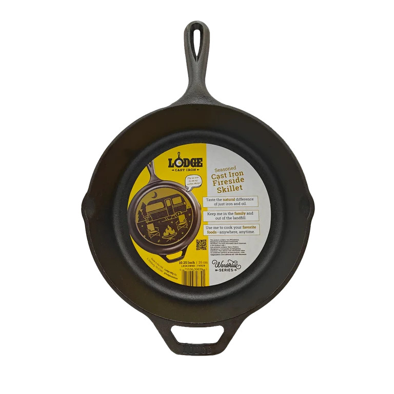 Lodge Cast Iron Wanderlust Series Seasoned 10.25" Skillet | Walmart (US)