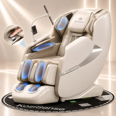 2026 KZ-A18 3D Massage Chair Full Body, Zero Gravity SL-Track Shiatsu, Backlit Screen, 3-Stage Foot Massager, Full Body Airbags, Phone Holder, Back an | Wayfair North America