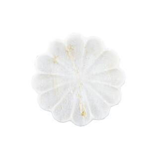 6" Carved Marble Flower Shape Dish | Michaels Stores
