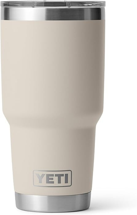 YETI Rambler 30 oz Tumbler, Stainless Steel, Vacuum Insulated with MagSlider Lid, Cape Taupe | Amazon (US)