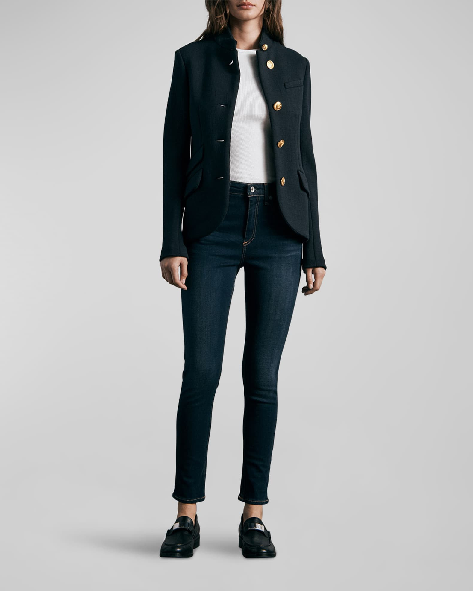 Rag & Bone The Essential Ribbed Tank Top | Neiman Marcus