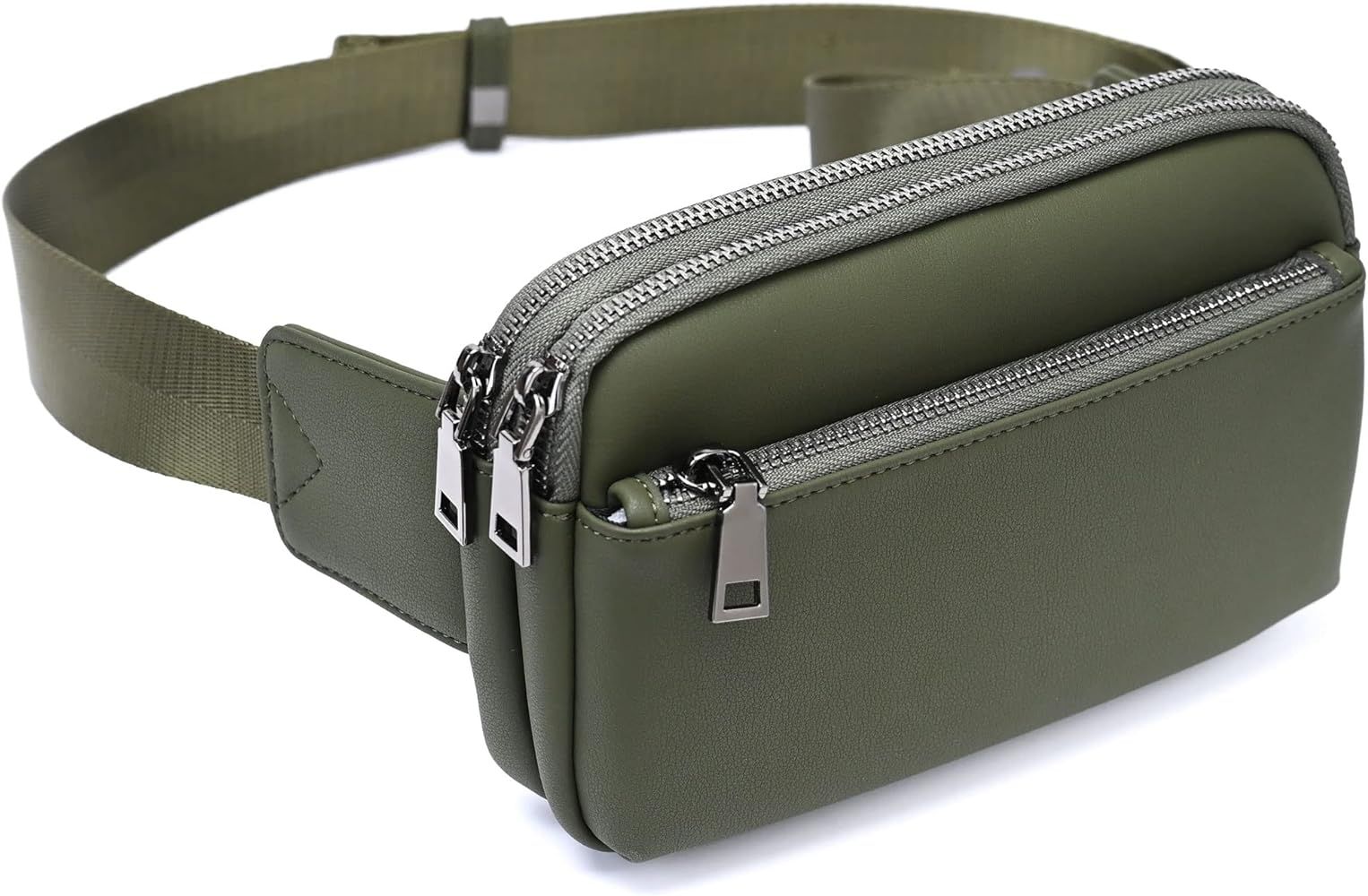 Fanny Pack for Women Men Fashion Waist Bag Water Resistant Hip Bum Bag with Adjustable Belt for Trav | Amazon (US)