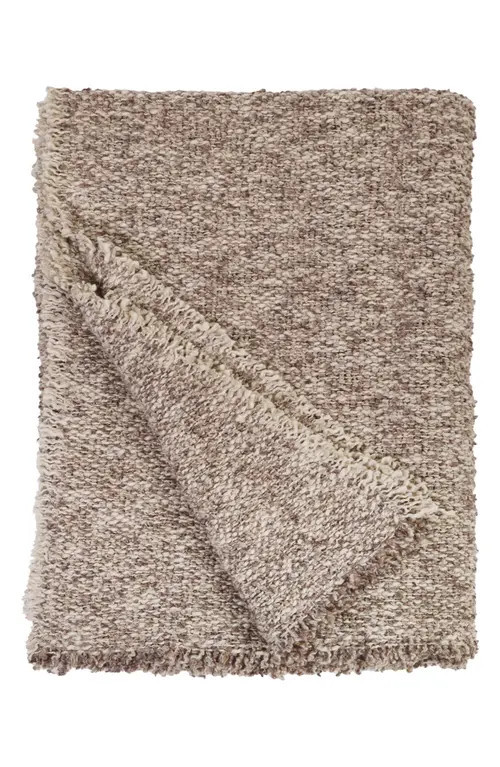Pom Pom at Home Brentwood Throw Blanket in Pebble at Nordstrom | Nordstrom