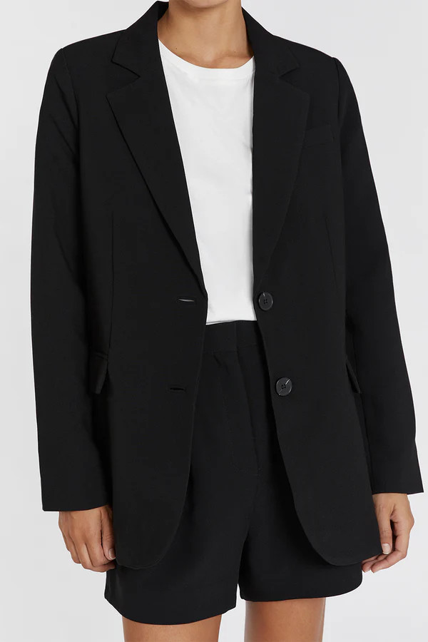 ROWAN BLACK SIGNATURE BLAZER | DISSH