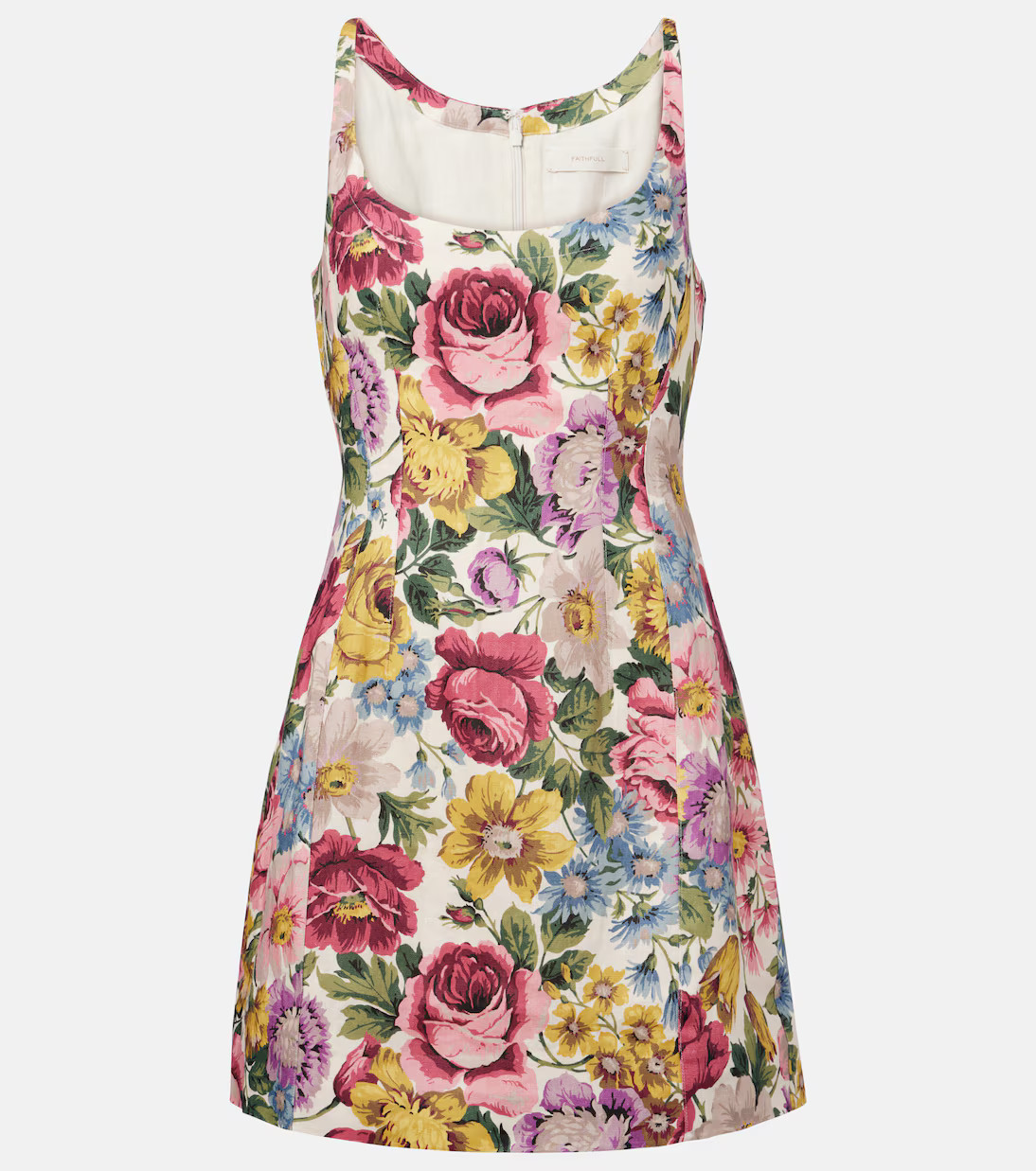 Sanne floral linen minidress | Mytheresa (US/CA)