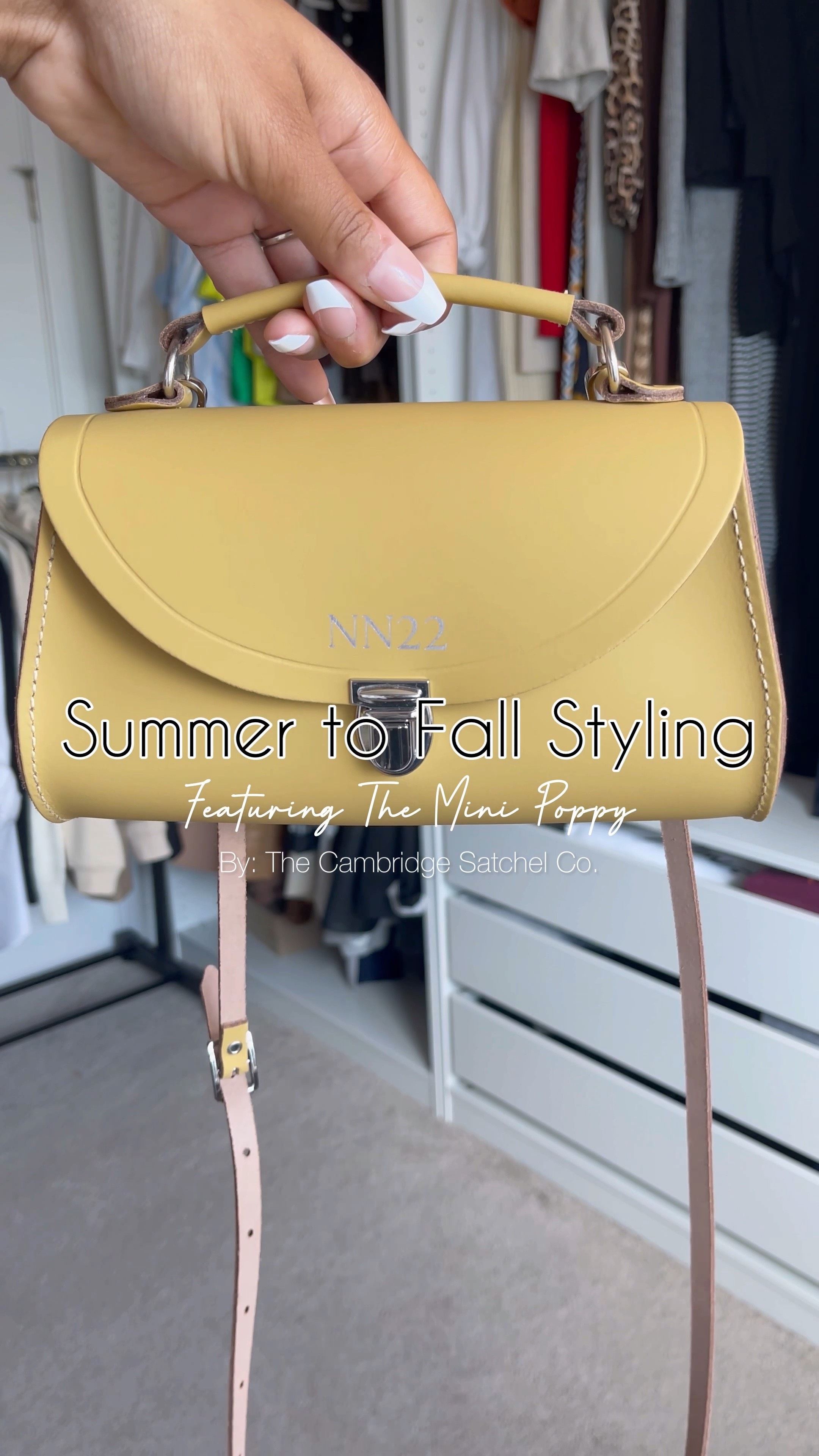 Shop The Cambridge Satchel Co. 

A few of my favorite styles have been linked! The bag in the video is “The Mini Poppy.” 

Use my code: NICKIENICOLE to save on your purchase! 

#LTKunder100 #LTKstyletip #LTKitbag