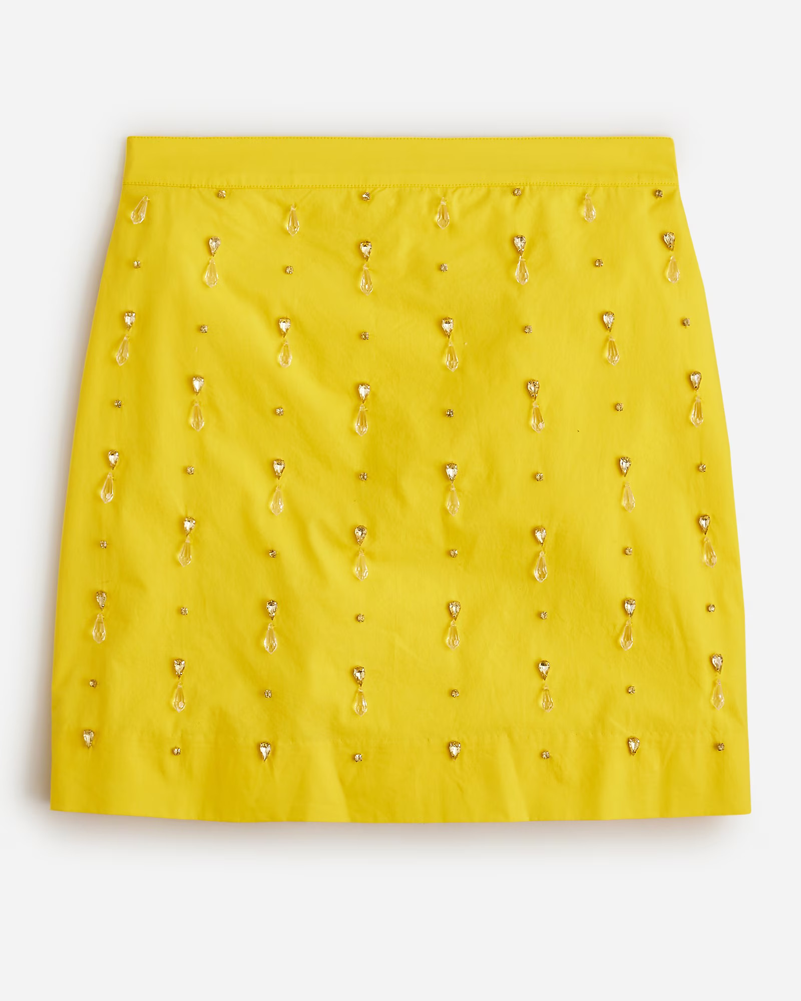 Collection embellished high-rise mini skirt | J. Crew US