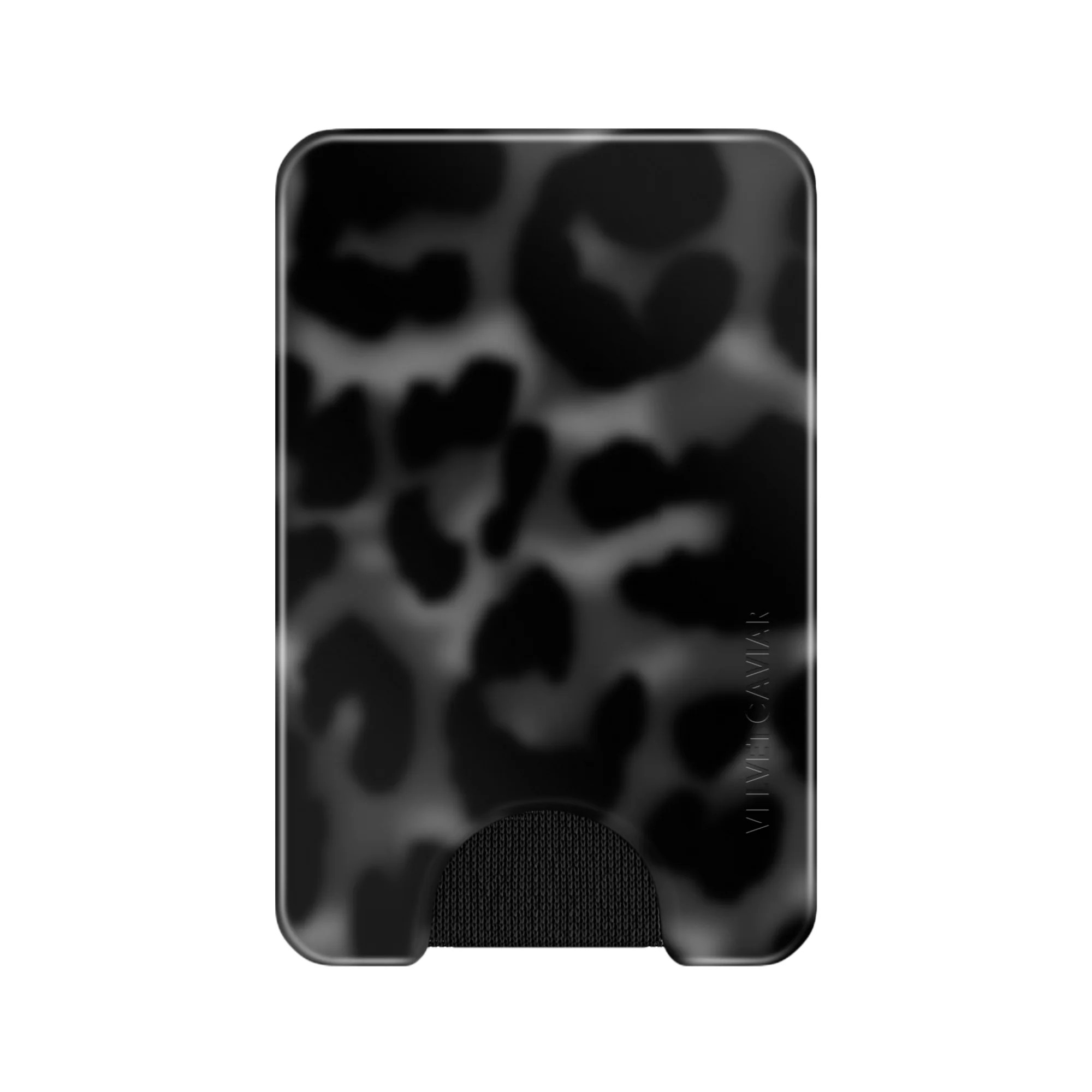 It Girl Black Leopard MagSafe Wallet | Velvet Caviar