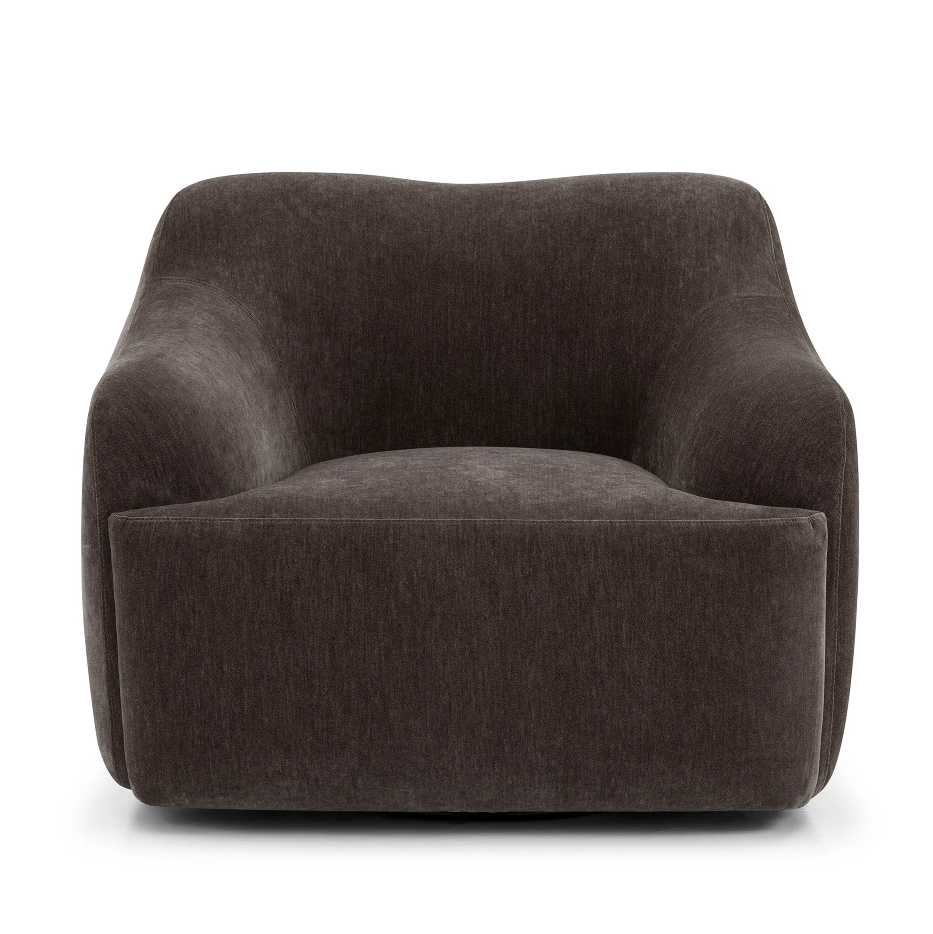 Orla Upholstered Swivel Chair- Chenille | Wayfair North America