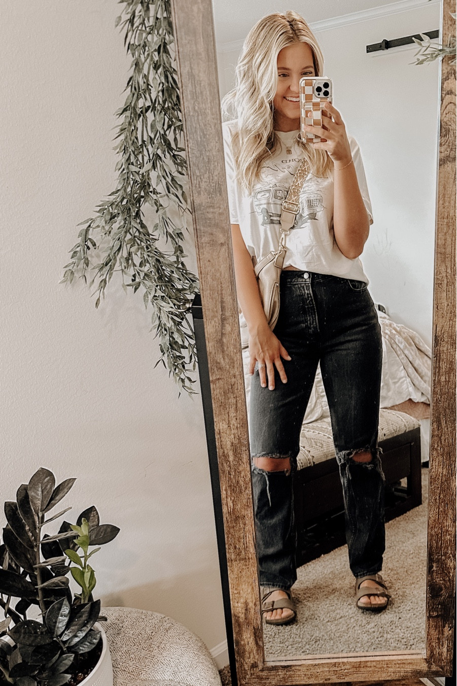 Capsule wardrobe pieces!! Casual everyday style! Go tts in jeans and tee! My shoes are Birks but I’ll also link Amazon dopes! 

#LTKfindsunder50 #LTKSeasonal #LTKfindsunder100