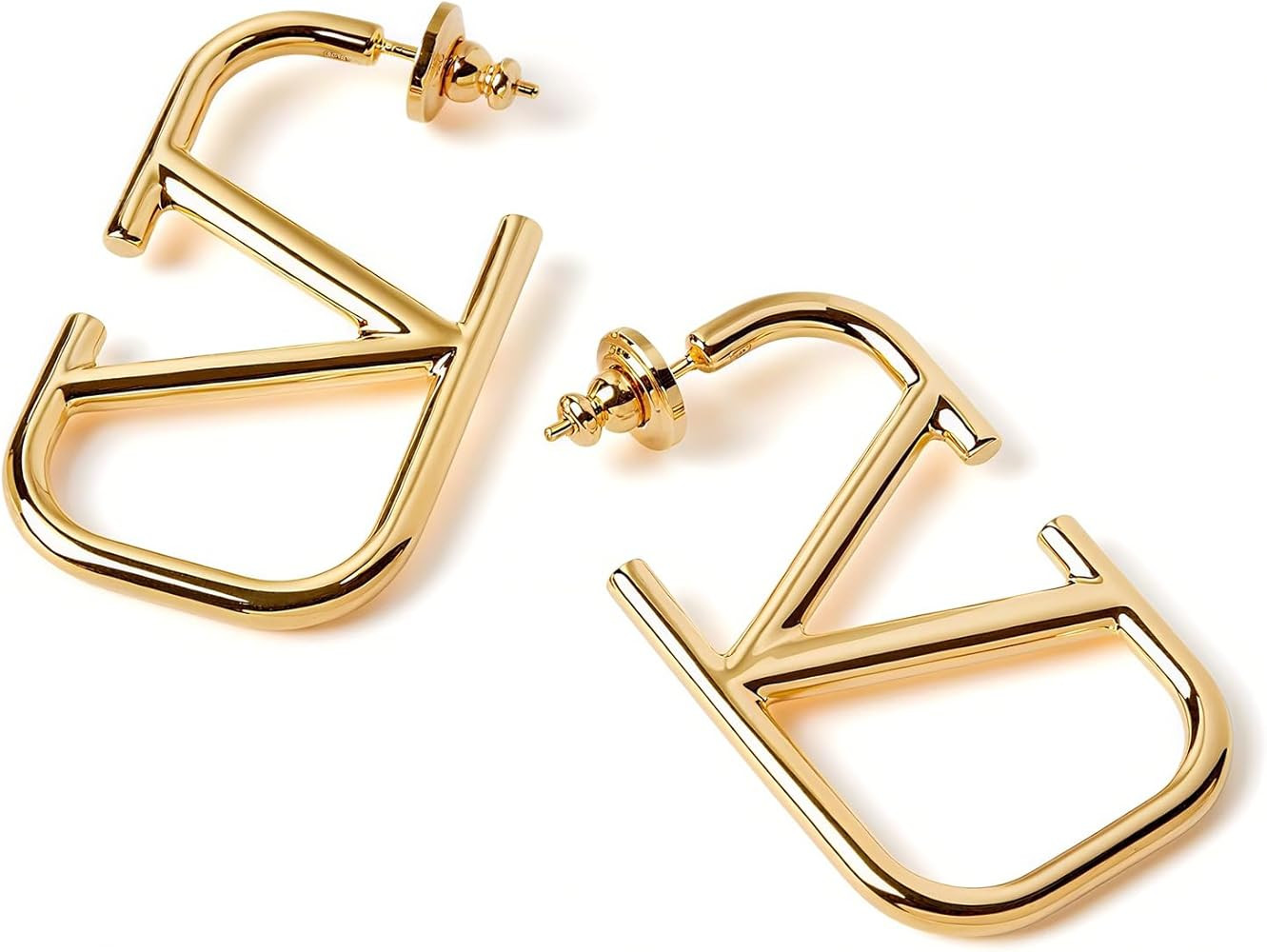 Luxury 14K V-Shaped Geometric Earrings Women Letter V Hypoallergenic Earrings Dangle Earrings Lig... | Amazon (US)