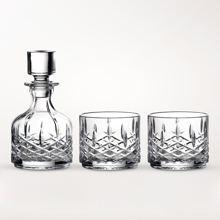 Waterford Markham Stacking Decanter and Tumblers, Set of 2 | Williams-Sonoma
