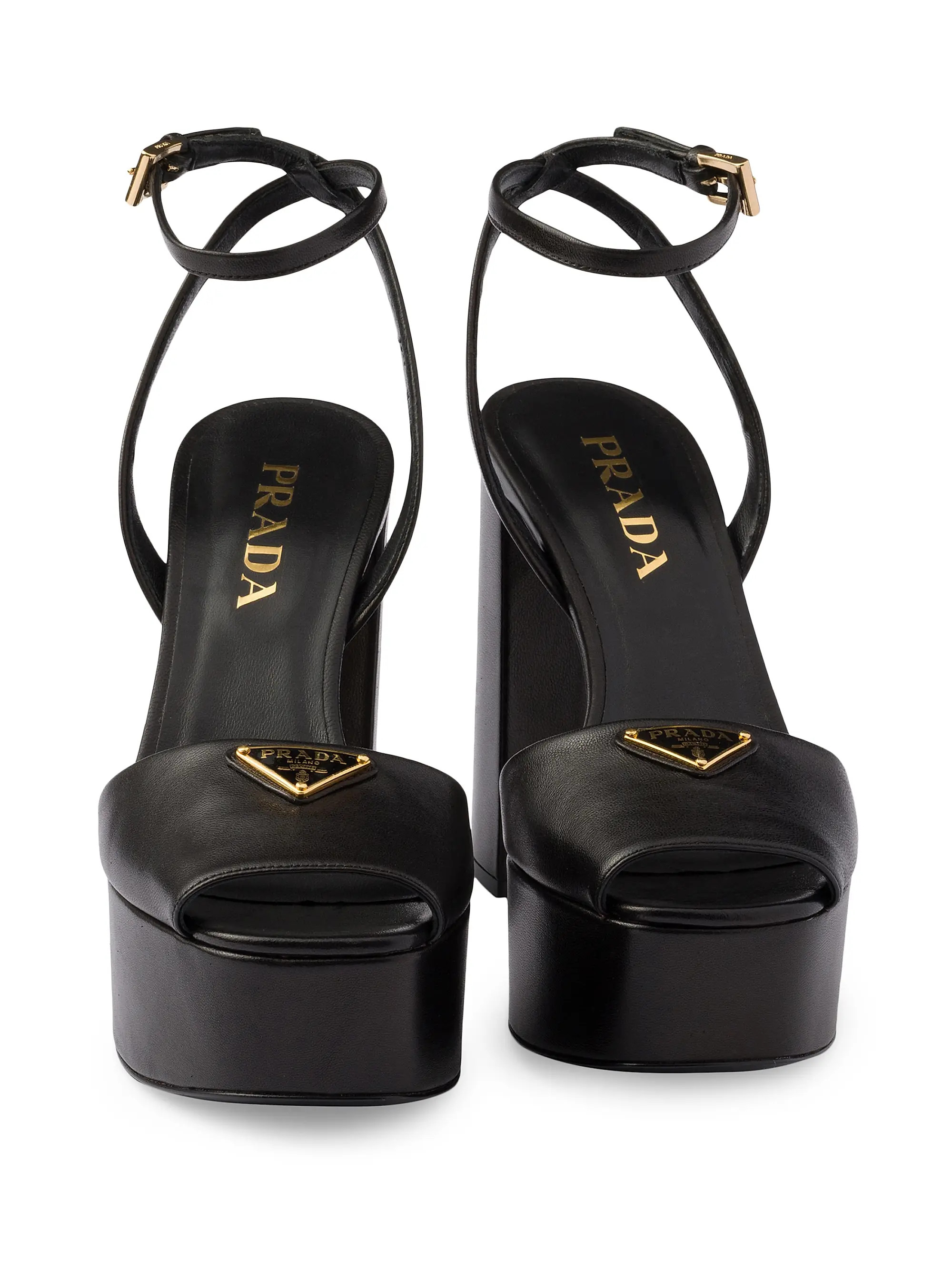 Nappa Leather Platform Sandals | Saks Fifth Avenue