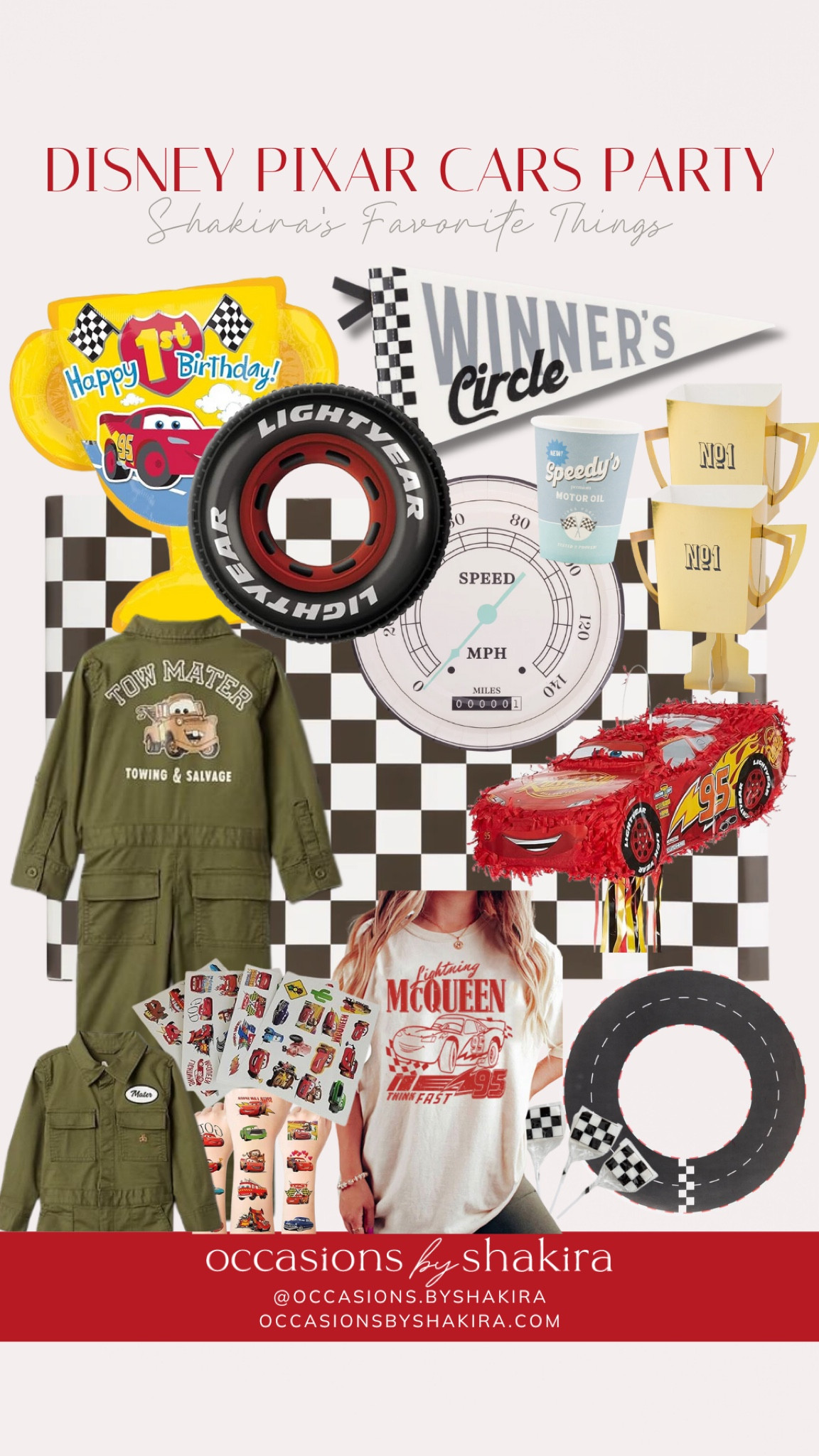 The cutest Disney Cars Party. Use code SHAKIRA20 on all My Mind’s Eye x Occasions by Shakira party supplies  

#LTKParties #LTKKids #LTKFamily