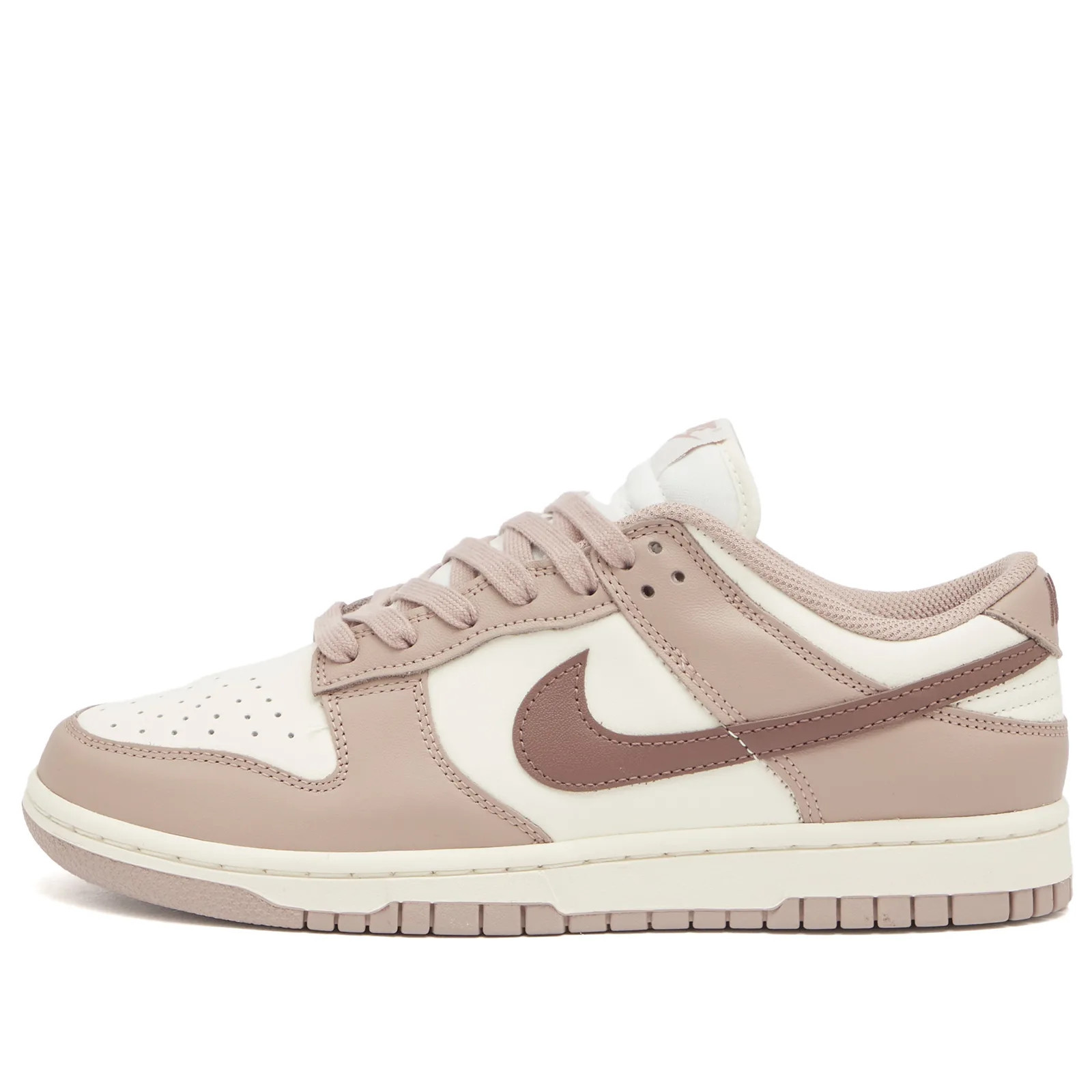 Nike Women's Dunk Low W Sneaker in Sail/Plum/Taupe, Size UK 8.5 | END. Clothing