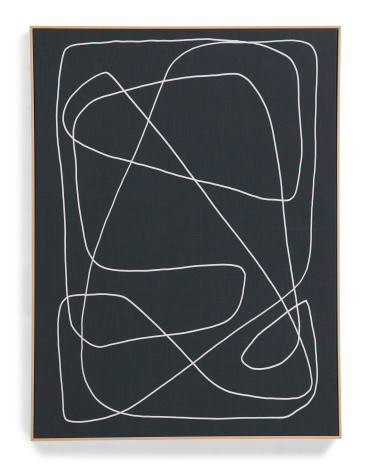 30x40 Passage Black Canvas Wall Art | Marshalls