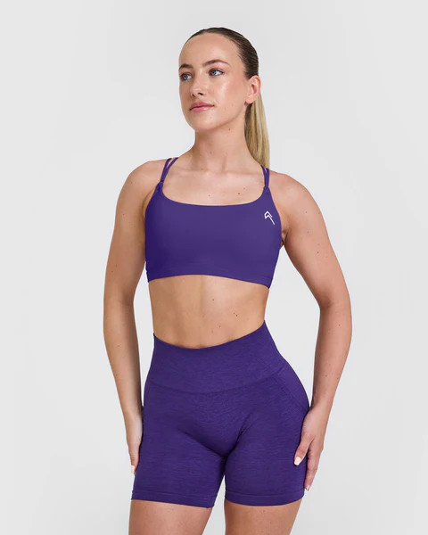Everyday Cross Over Bralette 
 Amethyst | Oner Active (UK / US)