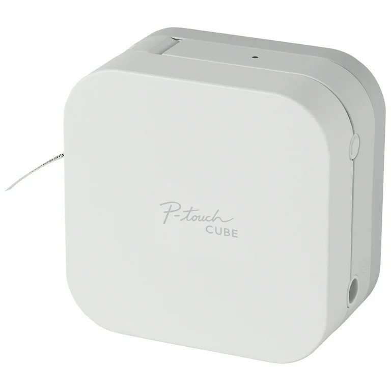 Brother PTP300BT P-Touch Cube Smartphone Label Maker, Bluetooth Wireless Technology - White - Wal... | Walmart (US)
