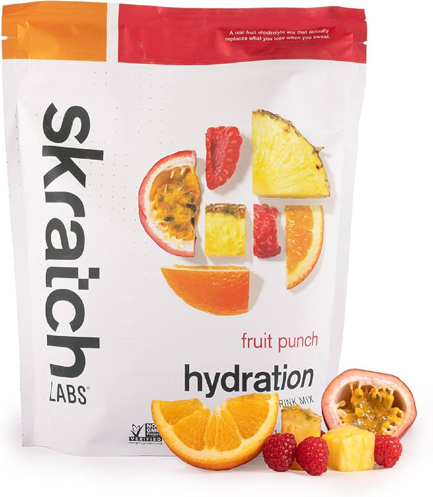 Skratch Labs Hydration Sports Drink Mix – Real‑Fruit Electrolyte Powder for Fast Hydration & ... | Amazon (US)