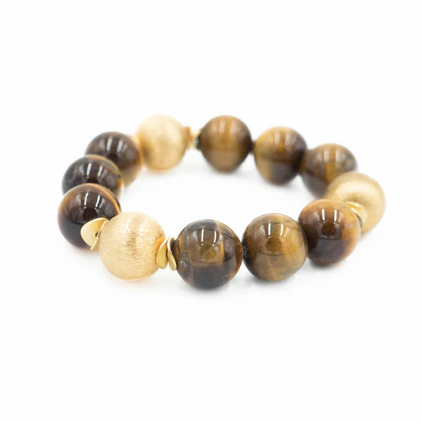 Addison Bracelet, Tiger Eye | Hazen & Co