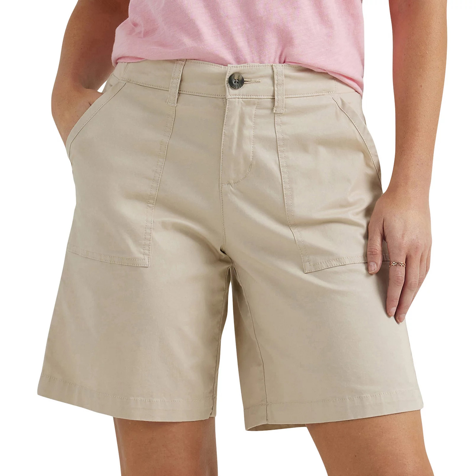 Women's Lee® Ultra Lux Comfort Flex to Go Utility Bermuda Shorts | Kohl's