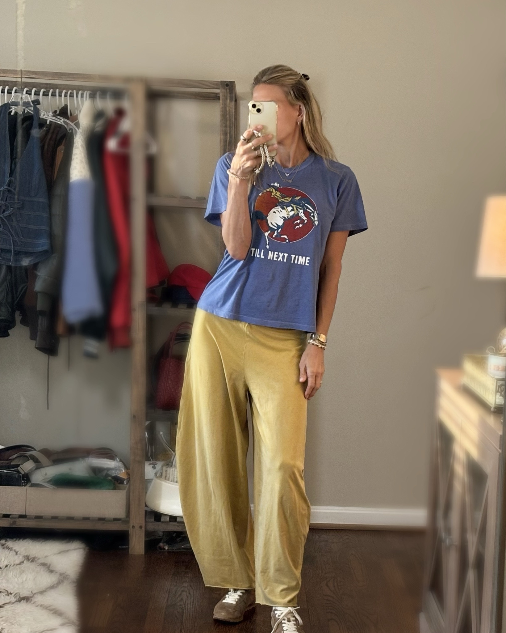 Travel day ‘fit check. In the best pants ever! 

#LTKdayinmylife #LTKOver40 #LTKTravel