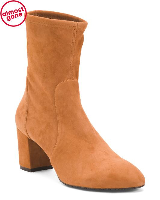 Made In Spain suede yuliana 60 booties | TJ Maxx