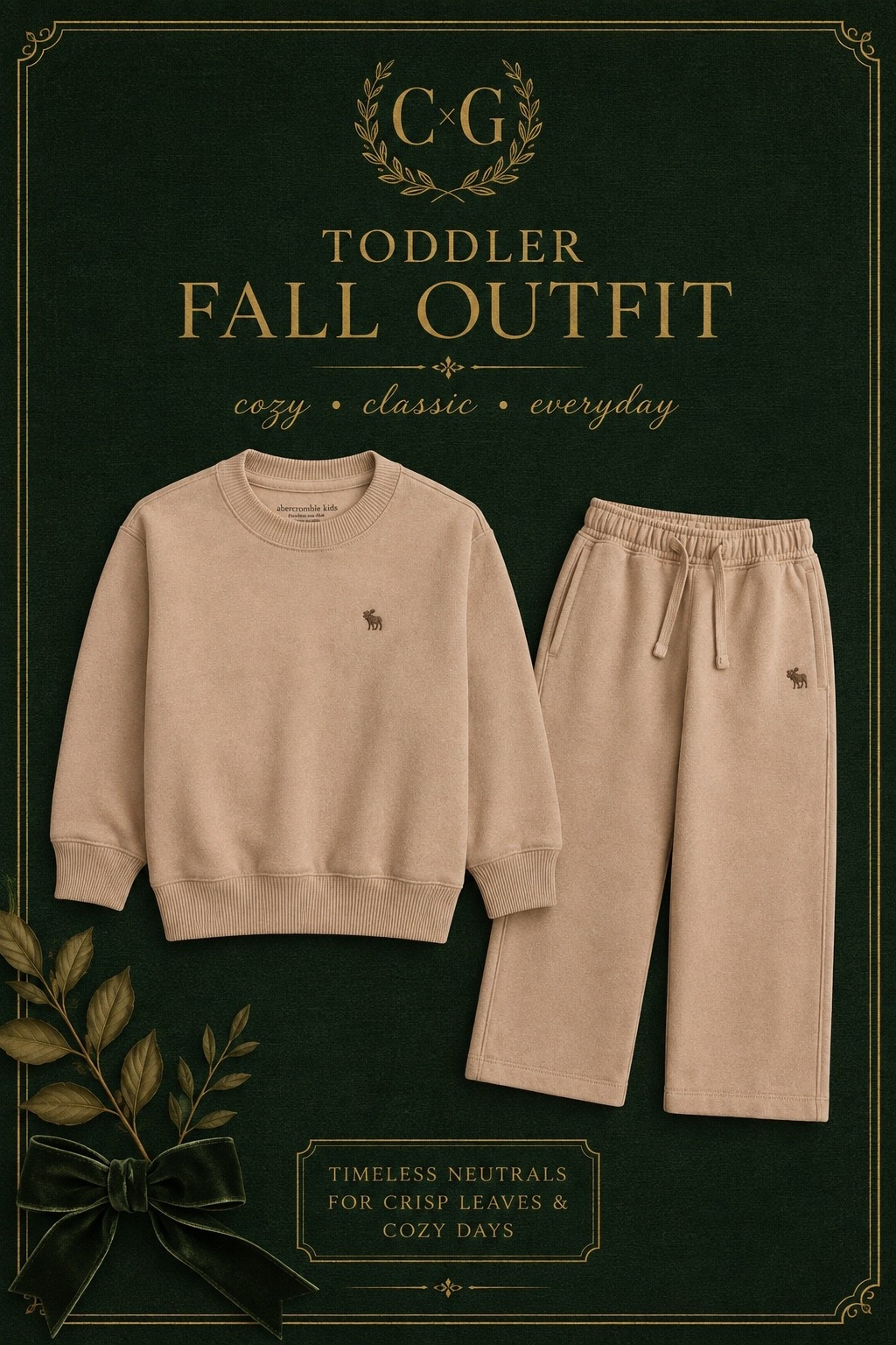 How cute is this toddler jogging set! Abercrombie kids, toddler fall outfit, classic kids clothes, kids fall outfit. Glassalwaysfull

#LTKKids #LTKBaby #LTKSeasonal