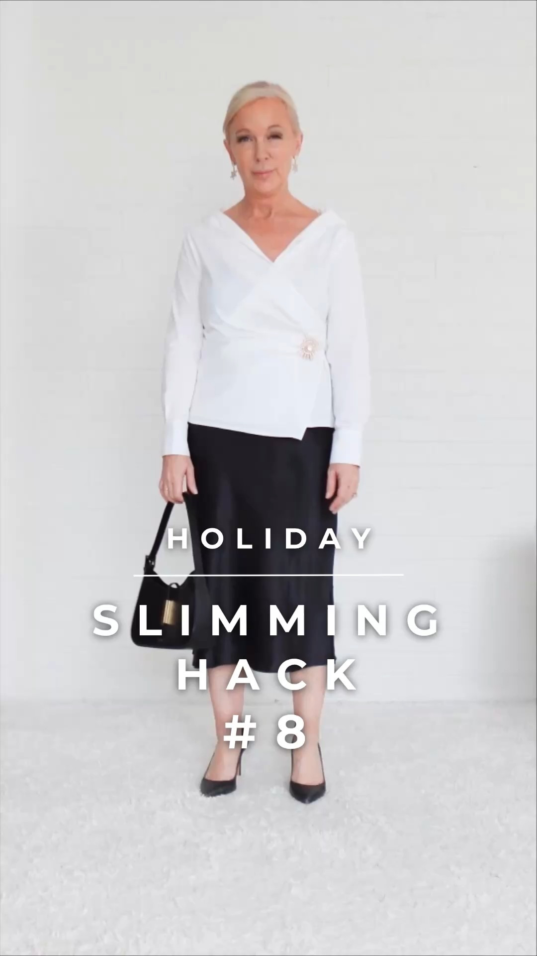 ✨ Holiday Slimming Hack #8

💥 You won’t hear this anywhere else: CHECK YOUR POSTURE.

🧍‍♀️ Posture tells a story before your outfit ever does.
 📏 Lengthen through the spine, relax the shoulders, and lift your gaze with quiet confidence.
 💫 Instantly, you look more elegant, more assured… and yes, visually slimmer.

🌟 Good posture doesn’t just improve presence — it refines the entire silhouette.

📌 Like &amp; follow for more midlife style tips made for women 45–65 (and loved by all).



💋 With Style + Presence,
Valarie

#classicstyle  #FashionOver40 #FashionOver50 #FashionOver60 #timelessstyle

#LTKOver40 #LTKHoliday #LTKPetite