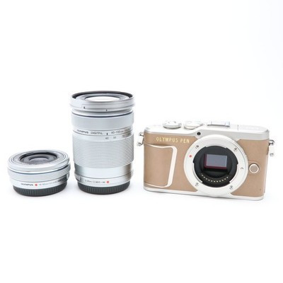 Olympus PEN E-PL9 Brown + 14-42mm + 40-150mm Lens Kit -Near Mint- #255 | eBay US