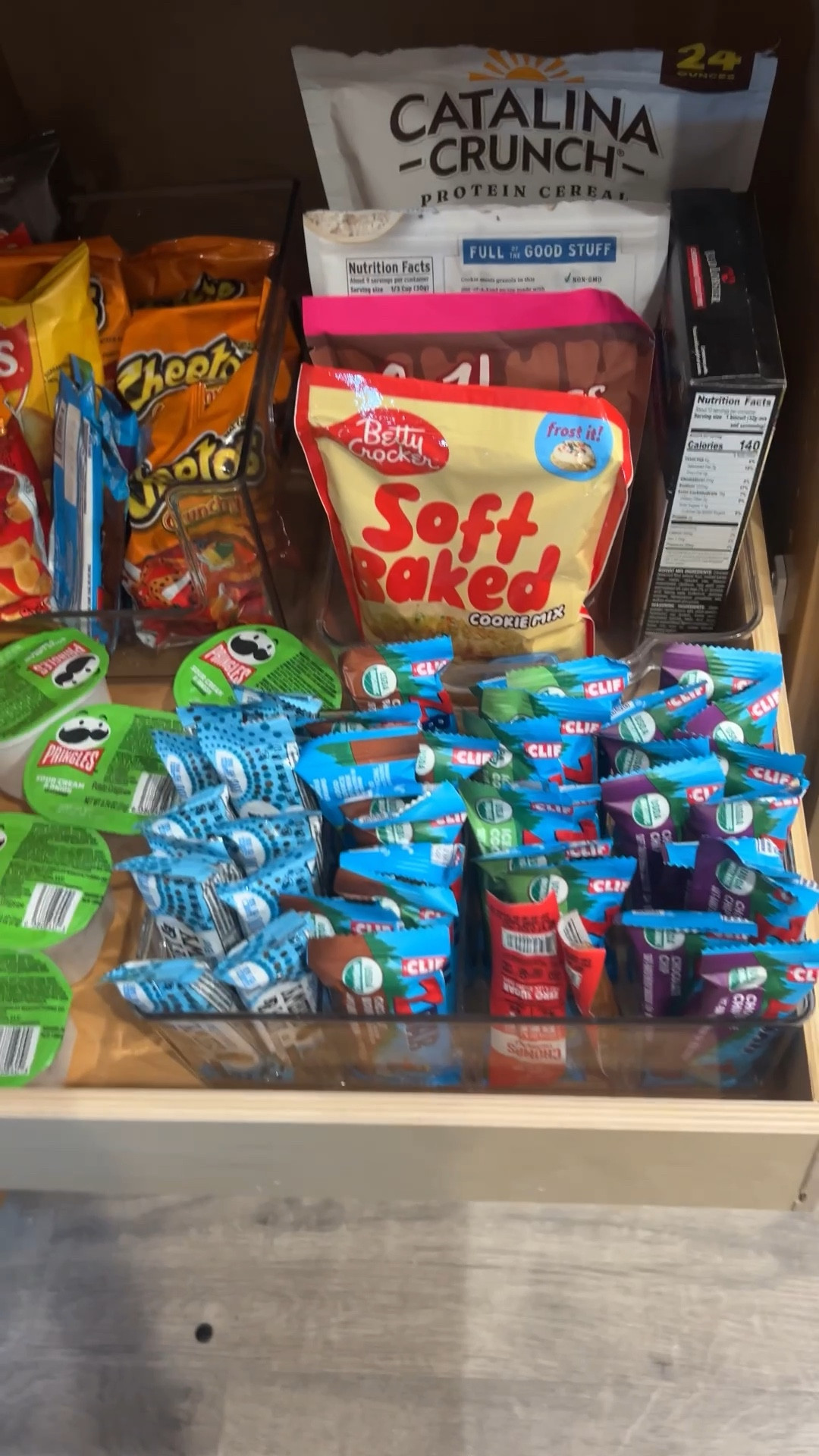 Kitchen pantry organizer. Kids snack organization. Pantry cupboard organization. You get a 2 pack from Amazon for only $20

#LTKdayinmylife #LTKmomlife #LTKHome