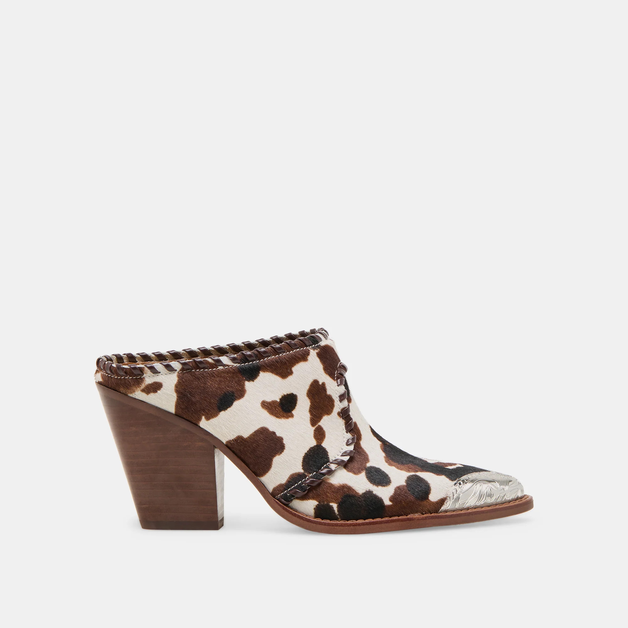 Jolyn Cocoa Taurus Calf Hair Heels | Dolce Vita | DolceVita.com