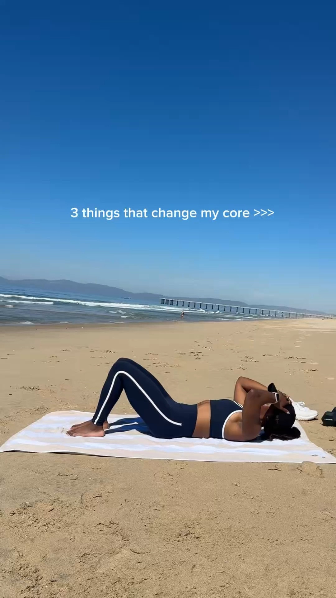 Workout set of the day we hit the beach in style. 🏝️☺️

#LTKfitnessgoals #LTKdayinmylife #LTKActive