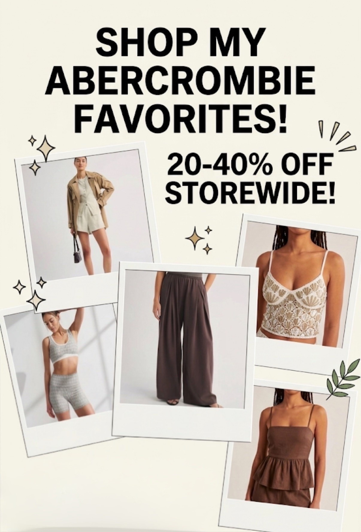 Abercrombie is having a massive 20-40% OFF storewide sale, and you know I’ve already filled my cart! From elevated basics to the perfect summer matchy-matchy moments, now is the time to grab those high-quality pieces you’ve had your eye on.

#LTKootd #LTKSaleAlert #LTKdayinmylife