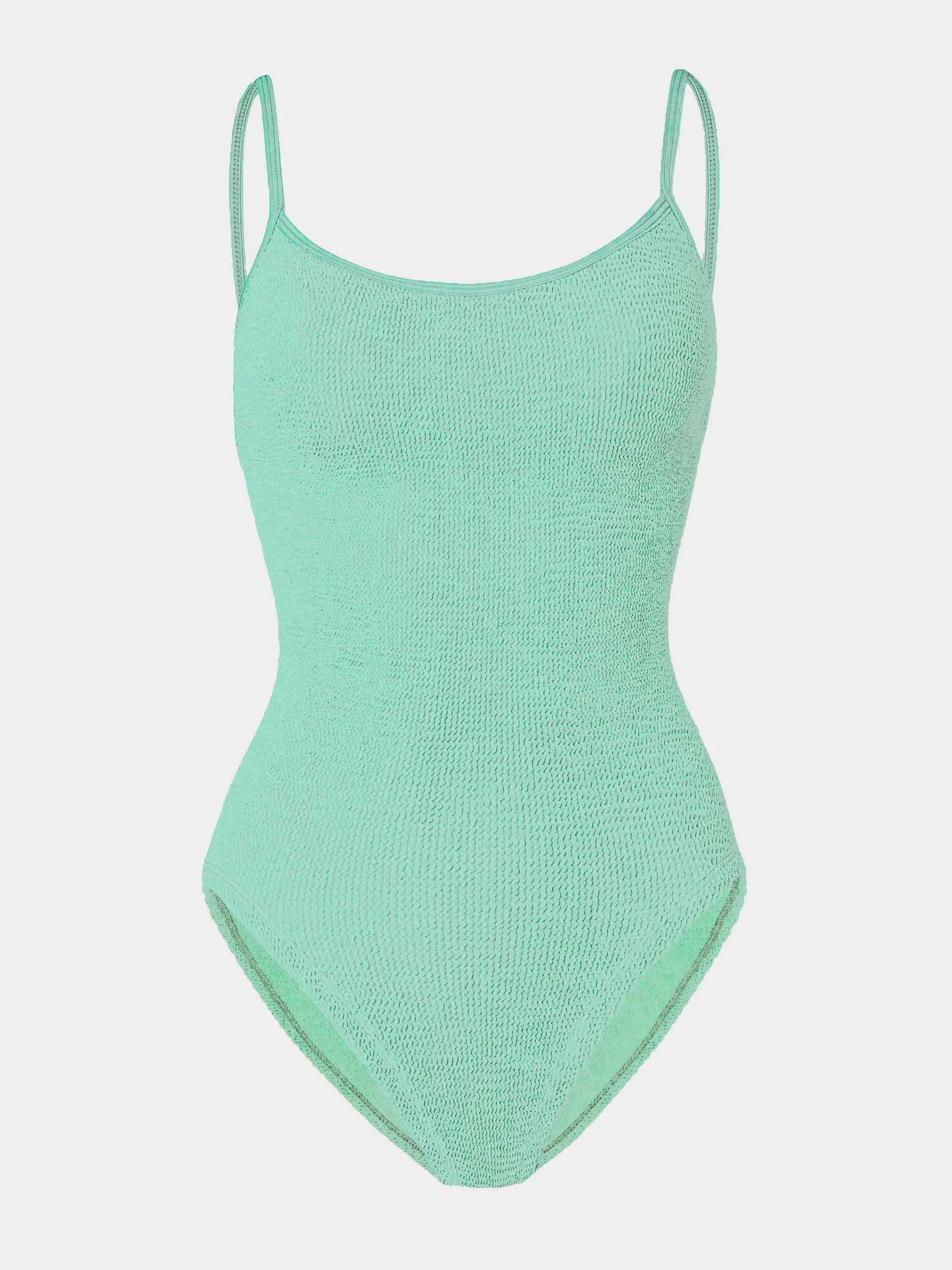 Pamela Swim - Metallic Mint | HUNZA G