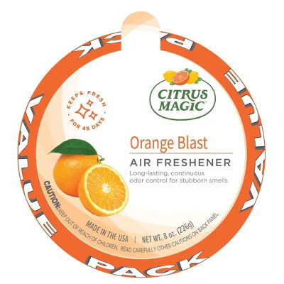 Citrus Magic Solid Air Freshener - Orange Blast - 16oz/2pk | Target
