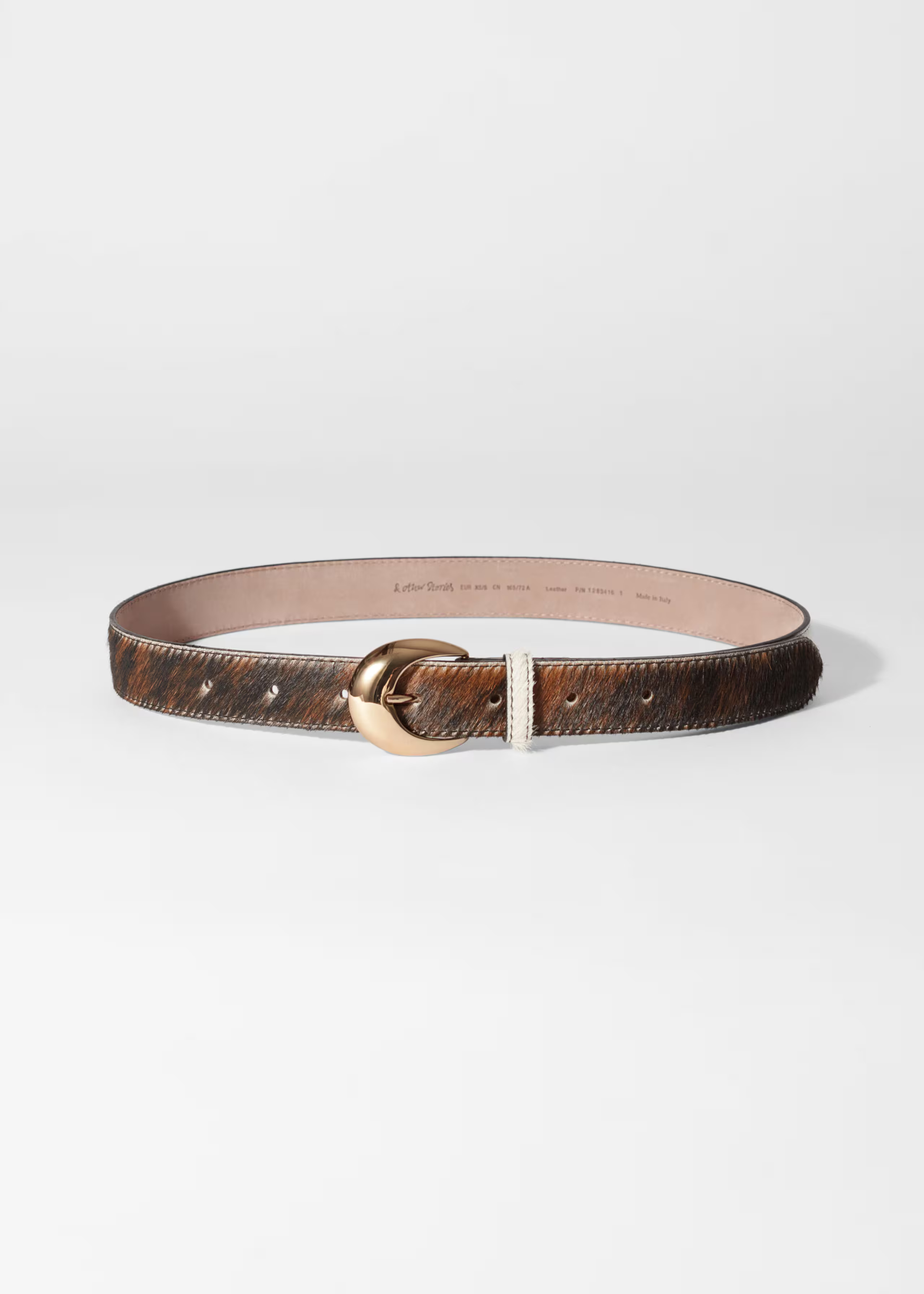 Cow-Print Leather Belt | & Other Stories EU