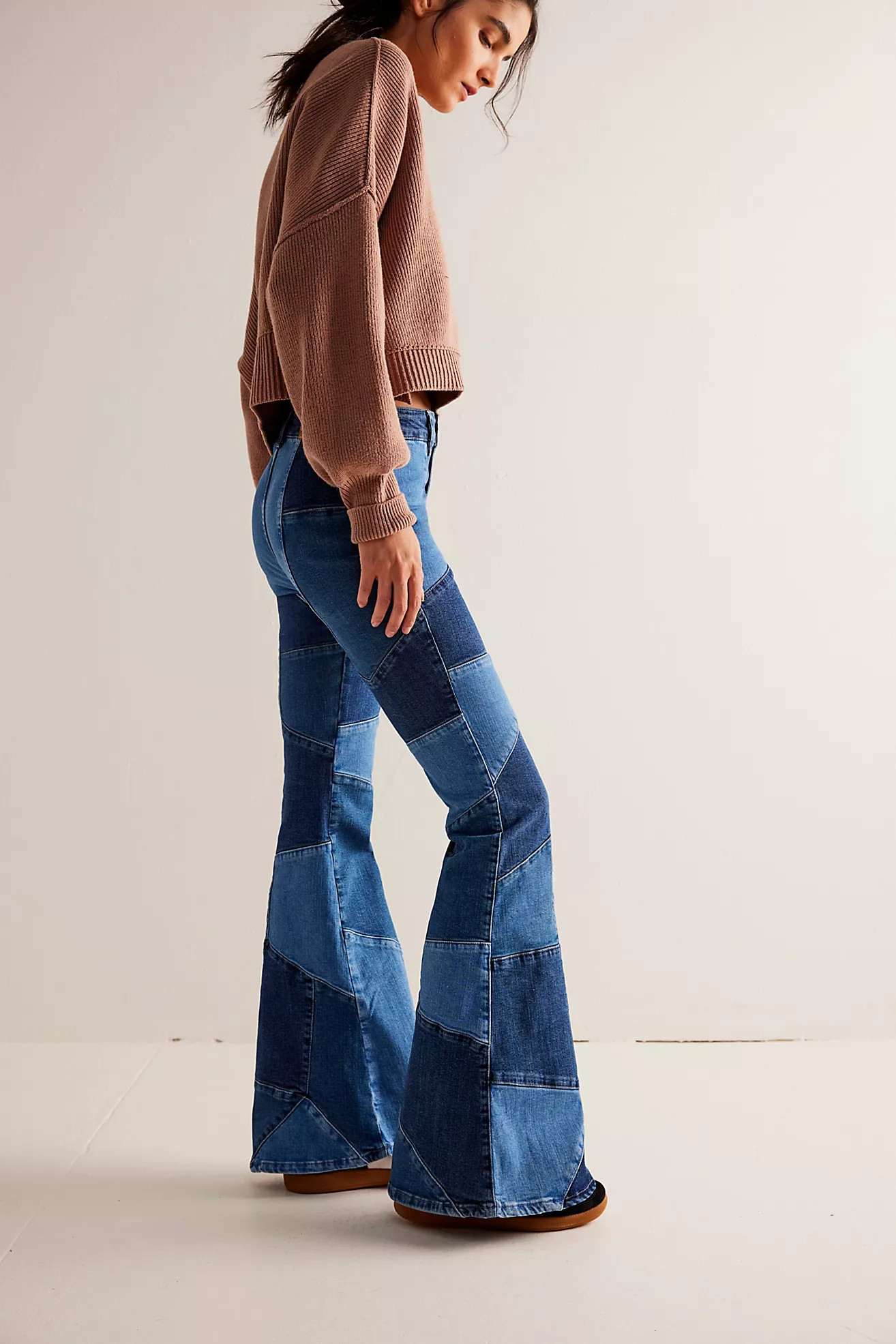 We The Free No Boundaries Pieced Jeans | Free People (Global - UK&FR Excluded)