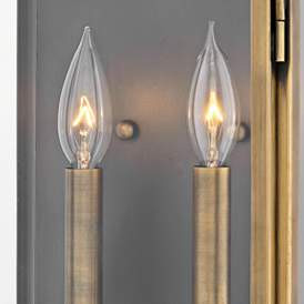 Hinkley Rowley 18"H Light Antique Brass Outdoor Wall Light | www.lampsplus.com | Lamps Plus