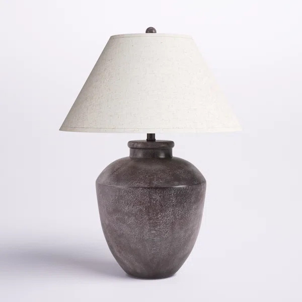 Caserta Metal Brown Table Lamp | Wayfair North America